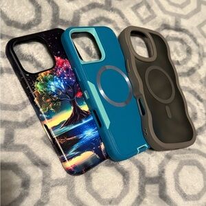 iPhone Cases Set of 3 for  iPhone 16 pro max